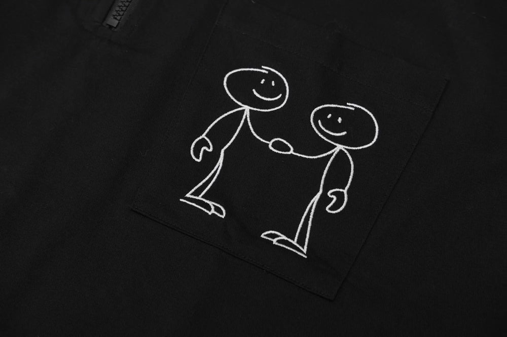 WORKER SHIRT - BLACK